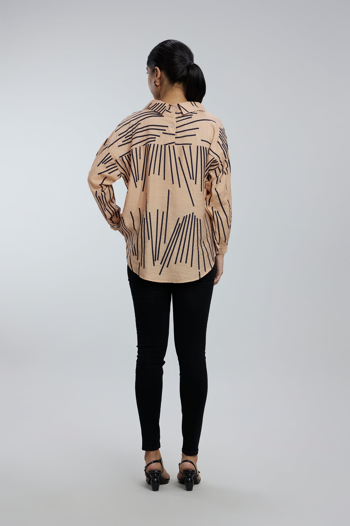 2 Sided Collar Button Shirt