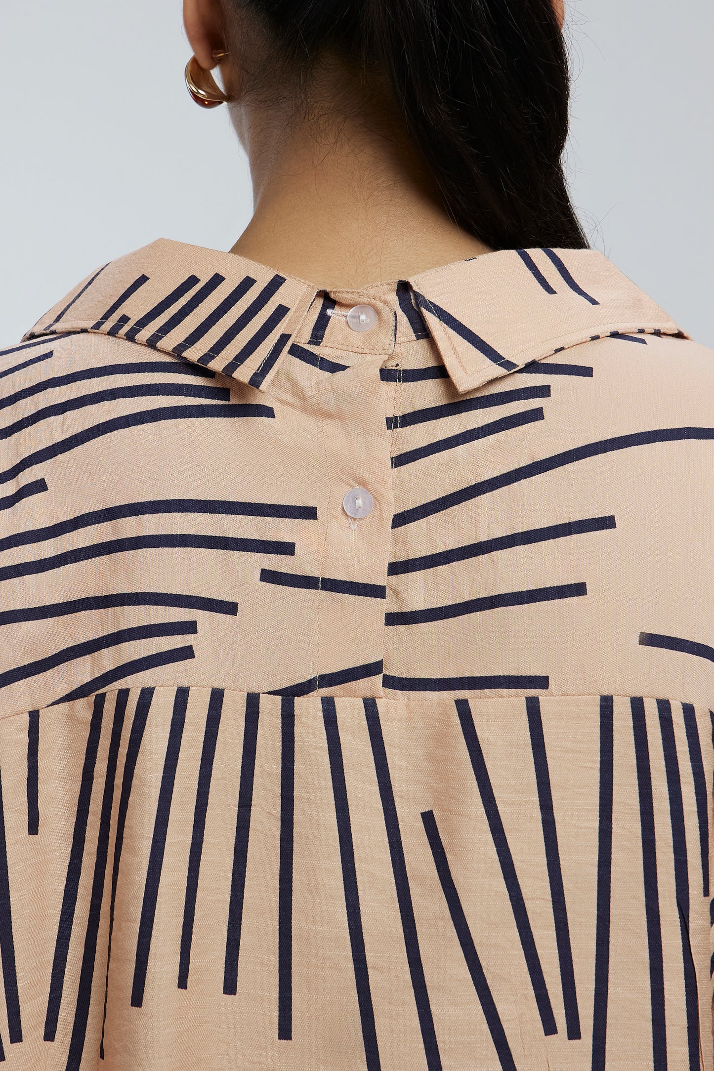 2 Sided Collar Button Shirt