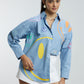 Colourful Smileys Oversized Shirt