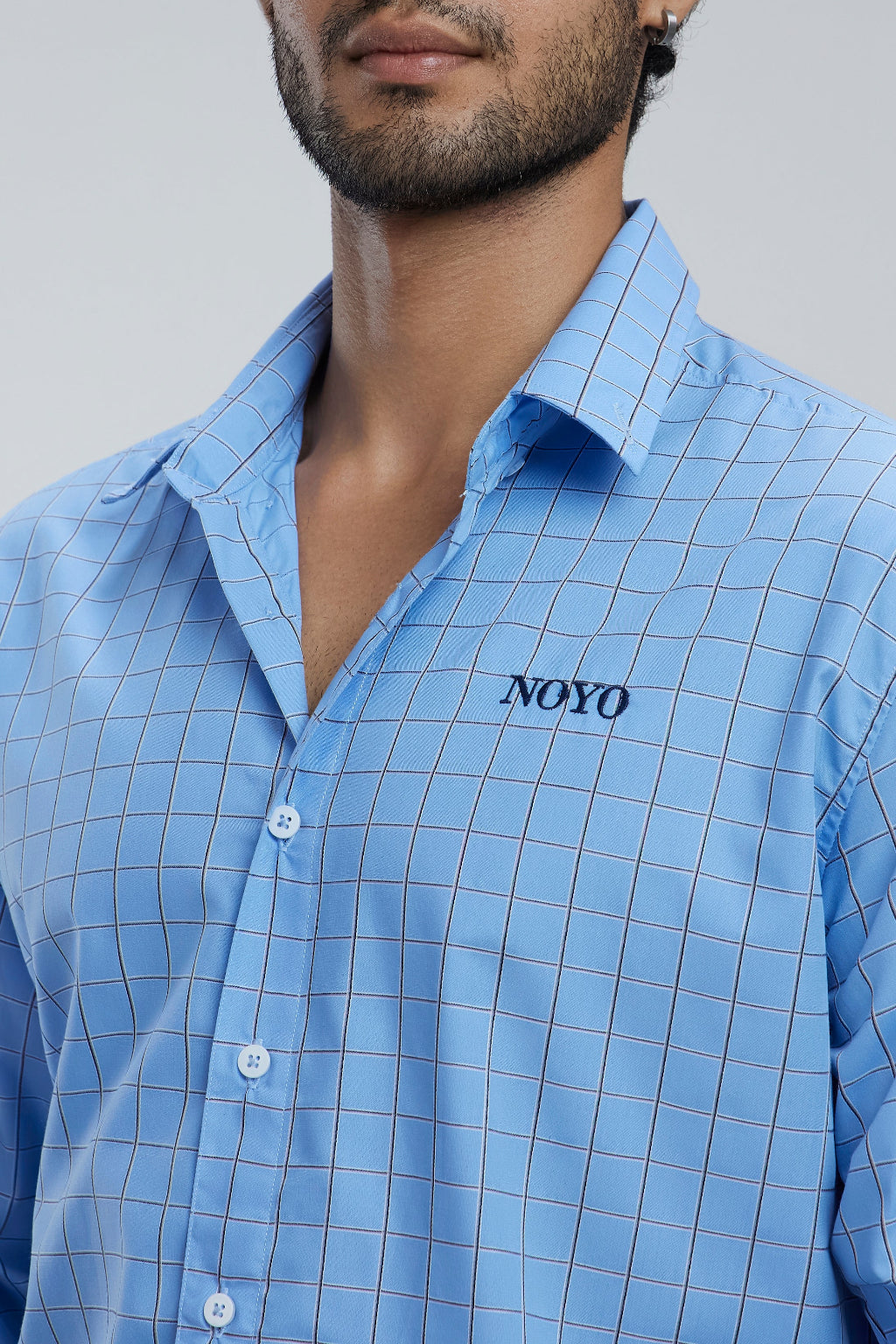 Regular fit checkered shirt