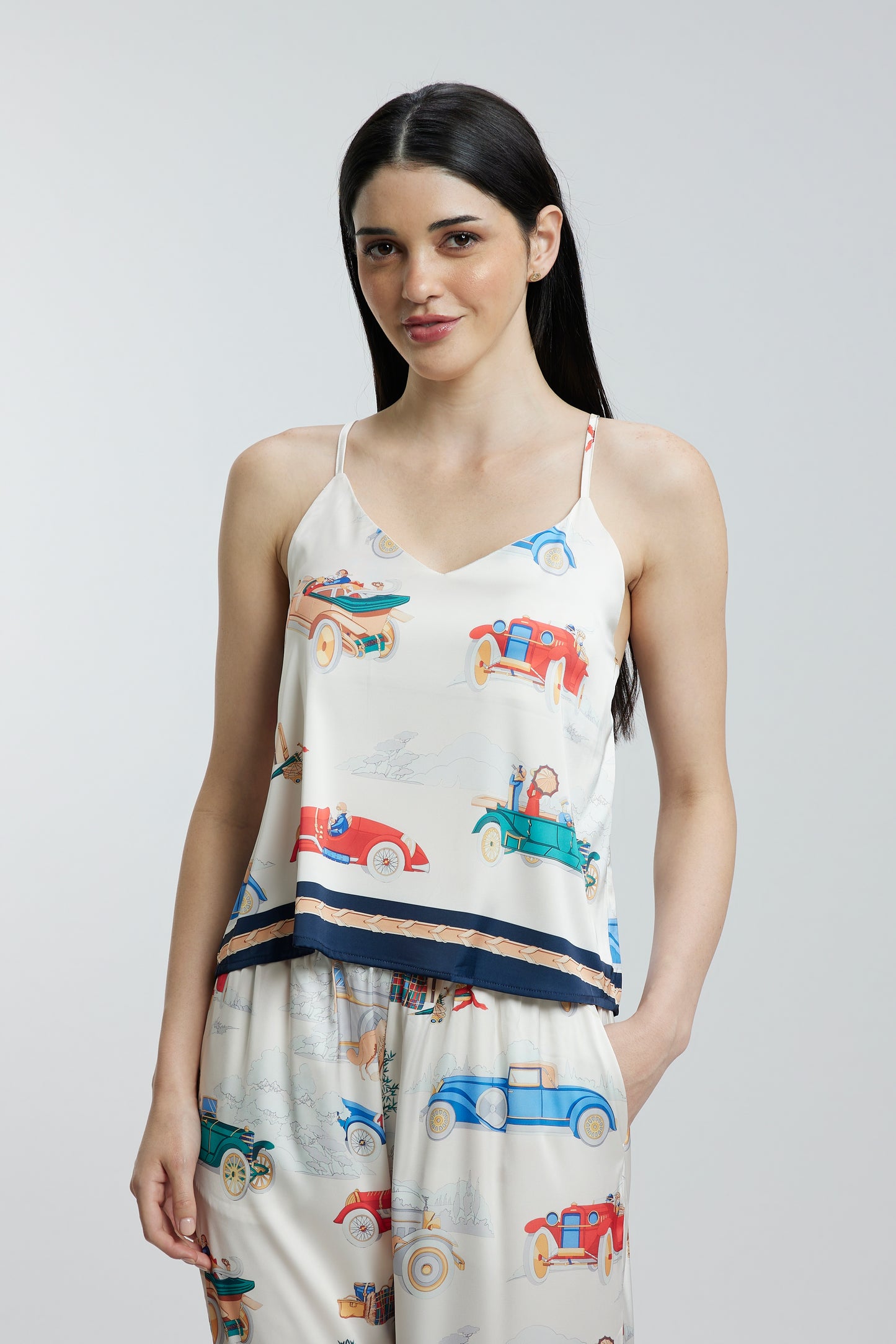Fun Prints Satin Nightsuits