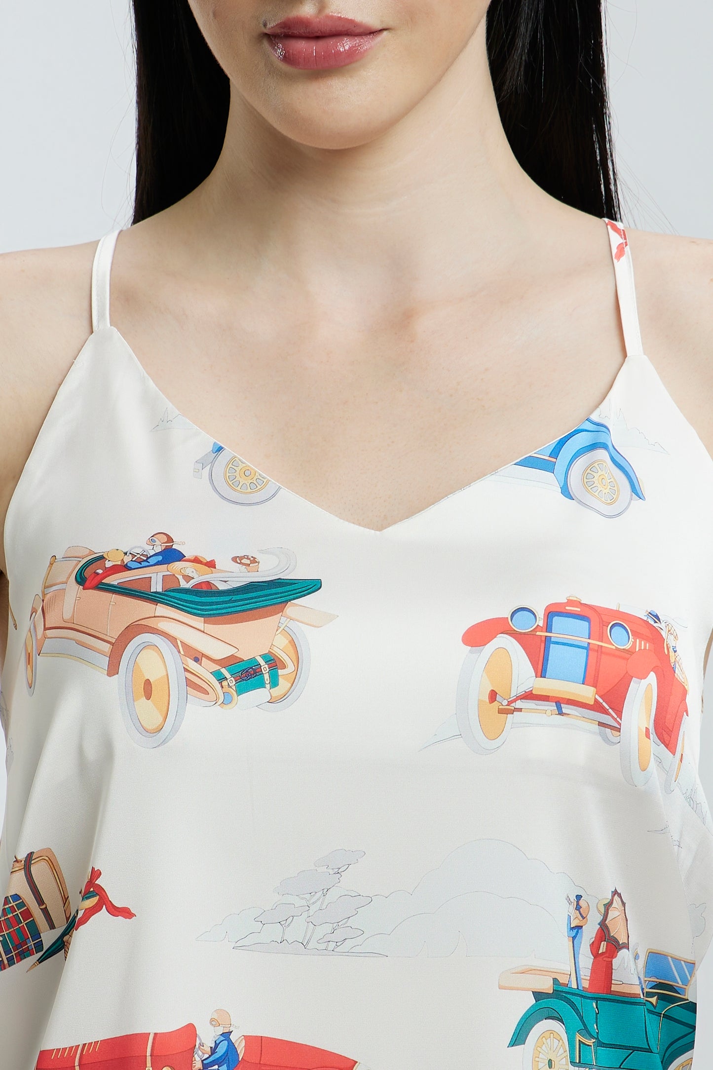 Fun Prints Satin Nightsuits