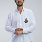 Regular Cotton Shirt with patch