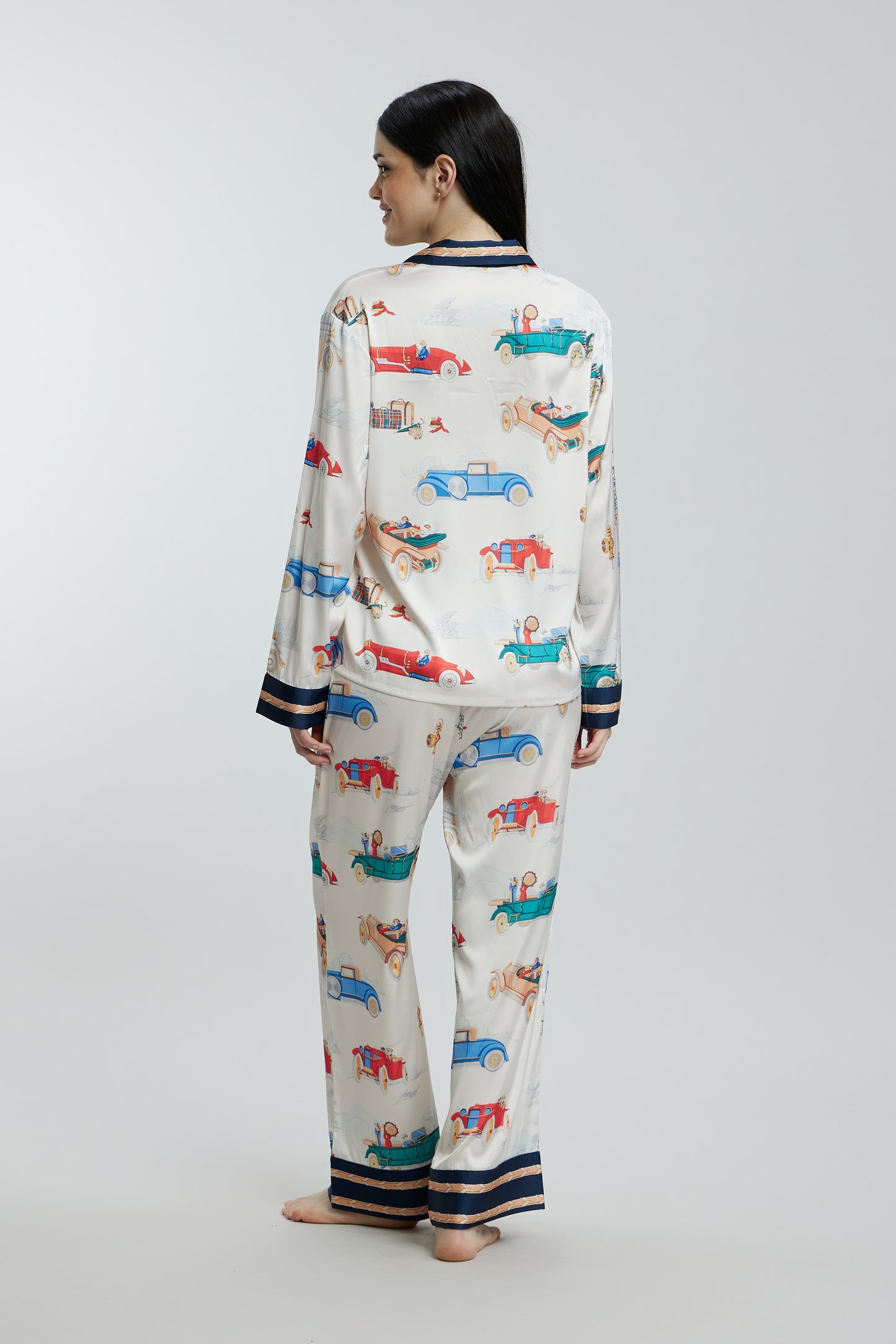 Fun Prints Satin Nightsuits