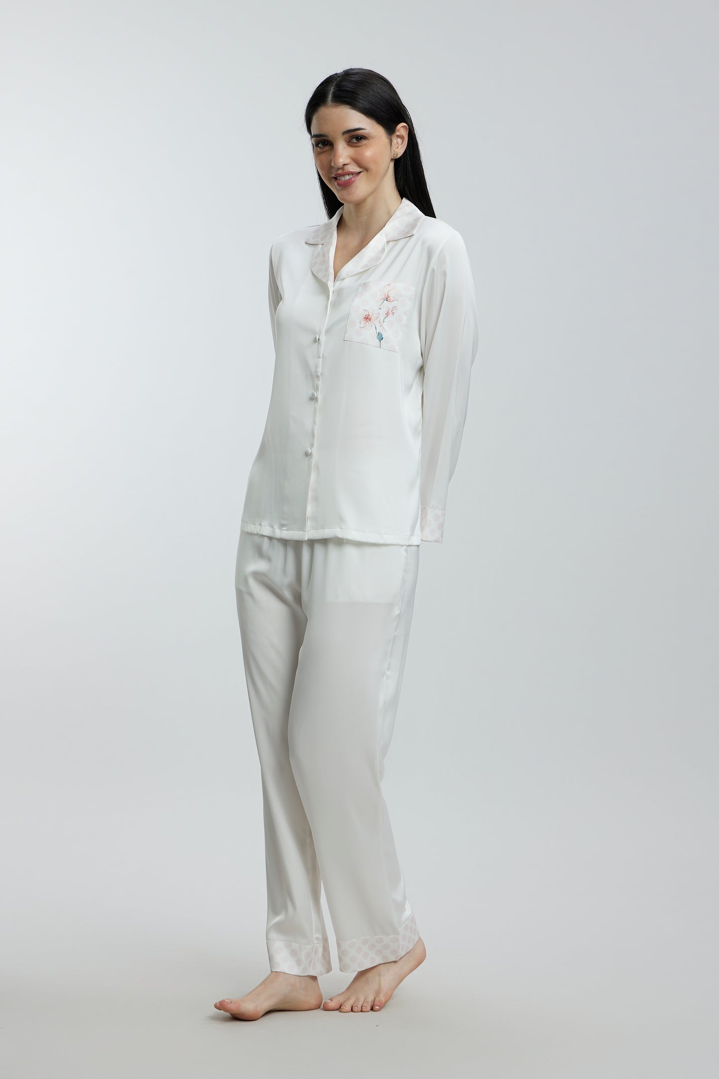 Fun Prints Satin Nightsuits