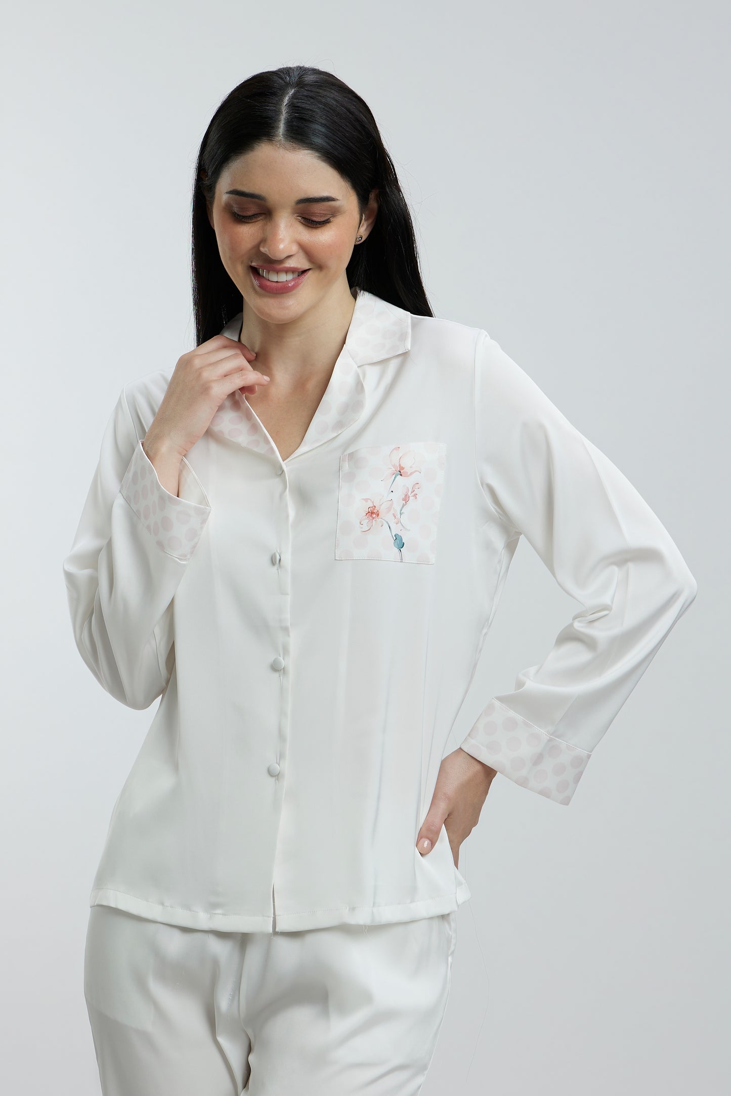 Fun Prints Satin Nightsuits