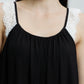 Stretchable paded Lace Nightsuit