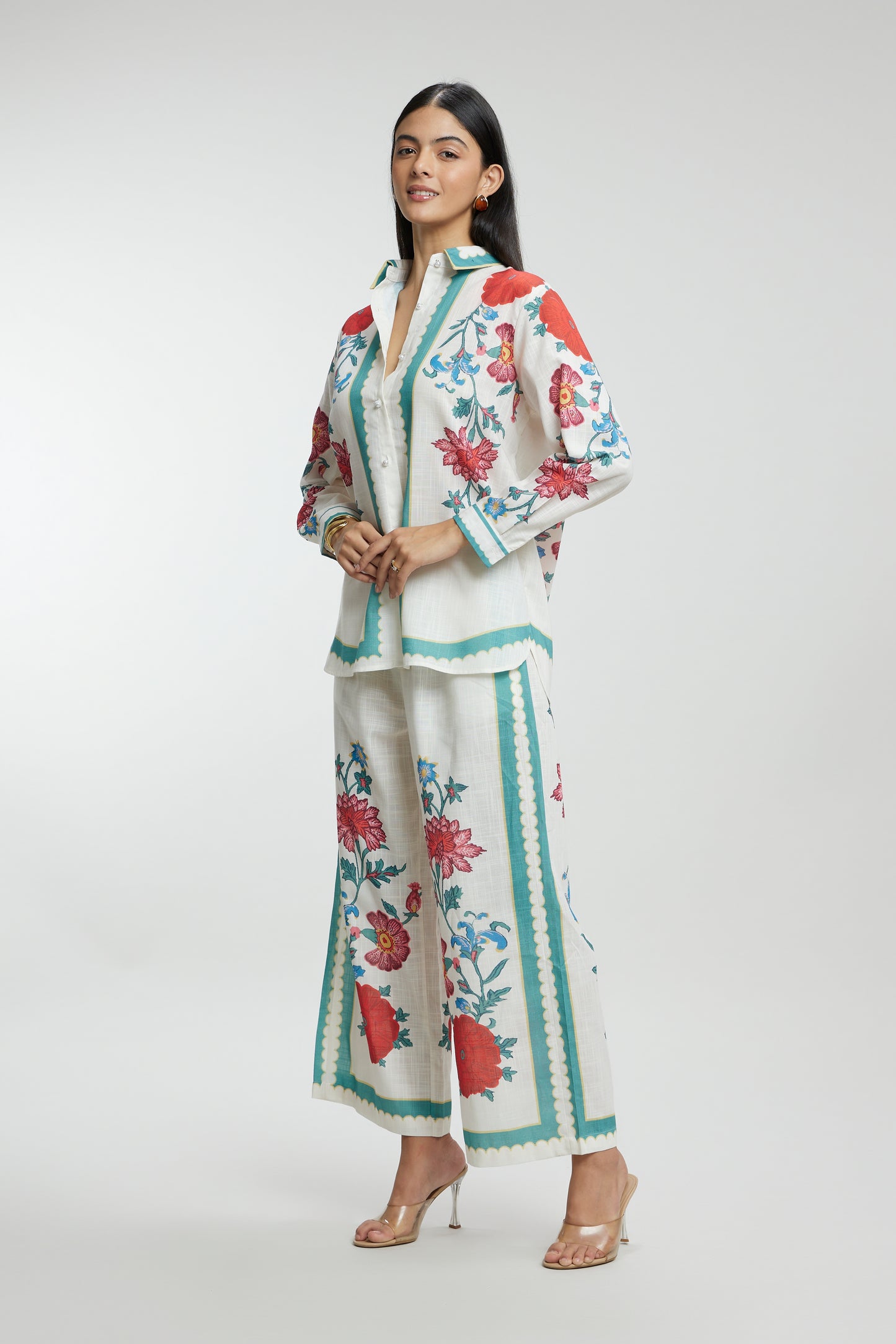 Floral Linen Co-ord Sets
