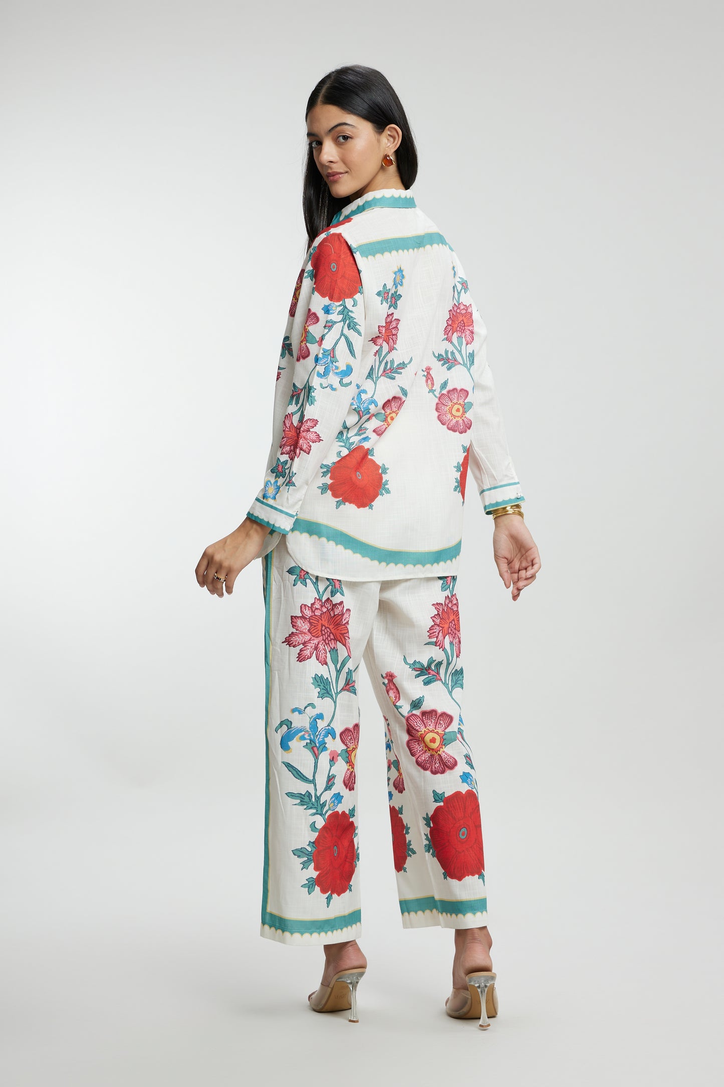 Floral Linen Co-ord Sets