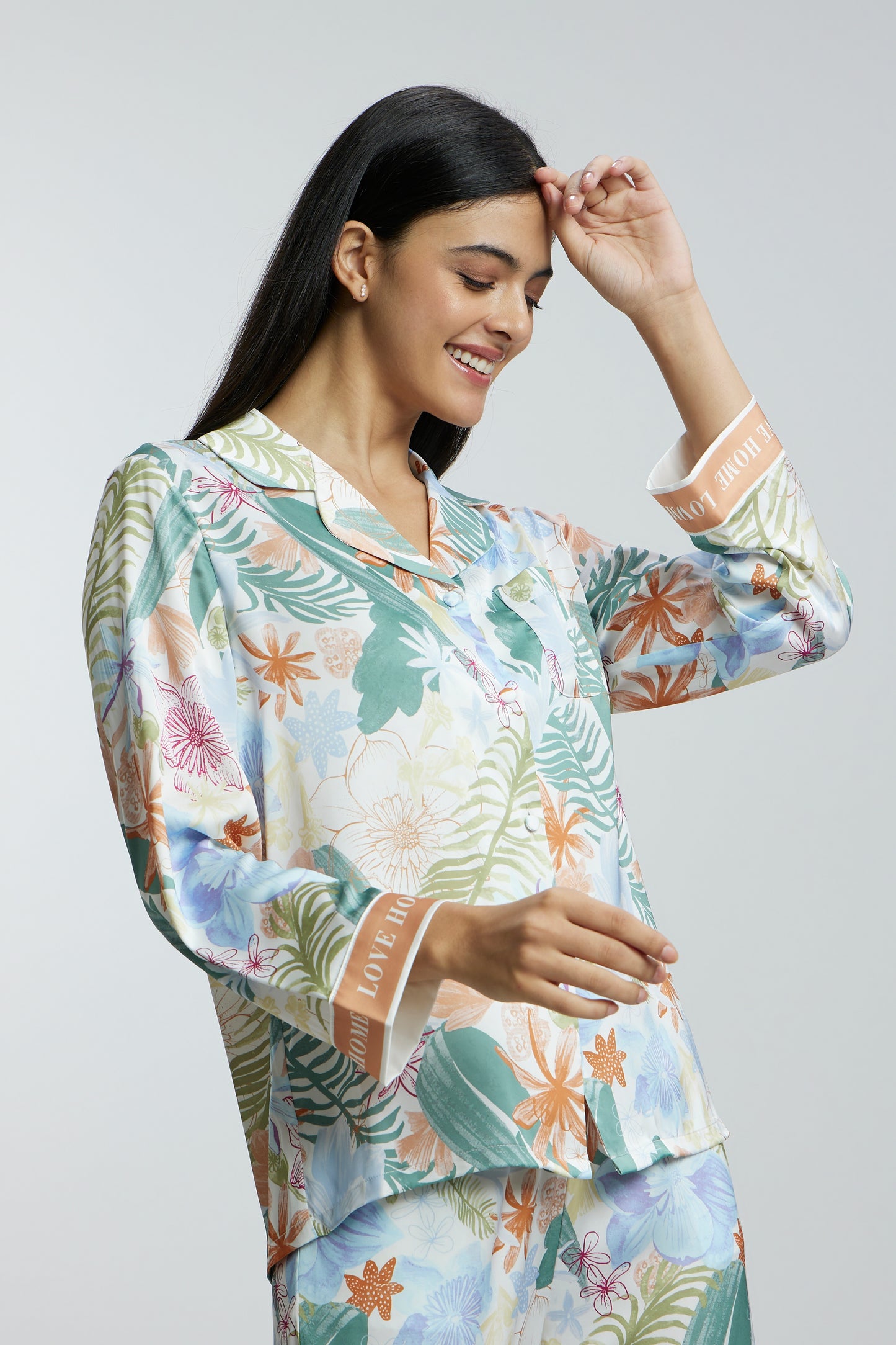 Fun Prints Satin Nightsuits