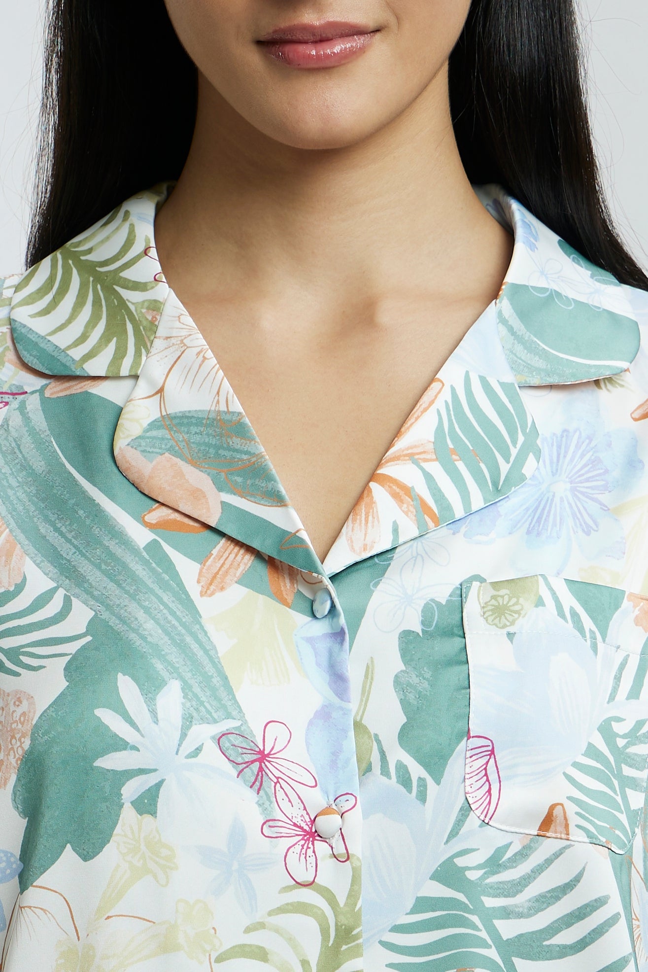 Fun Prints Satin Nightsuits