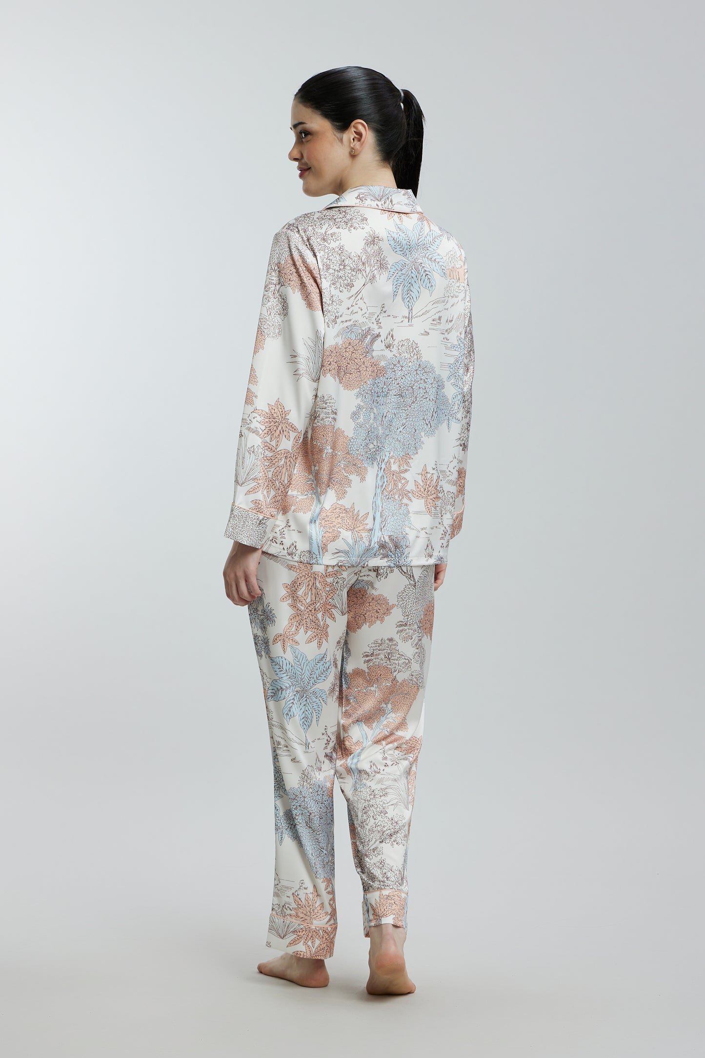 Fun Prints Satin Nightsuits