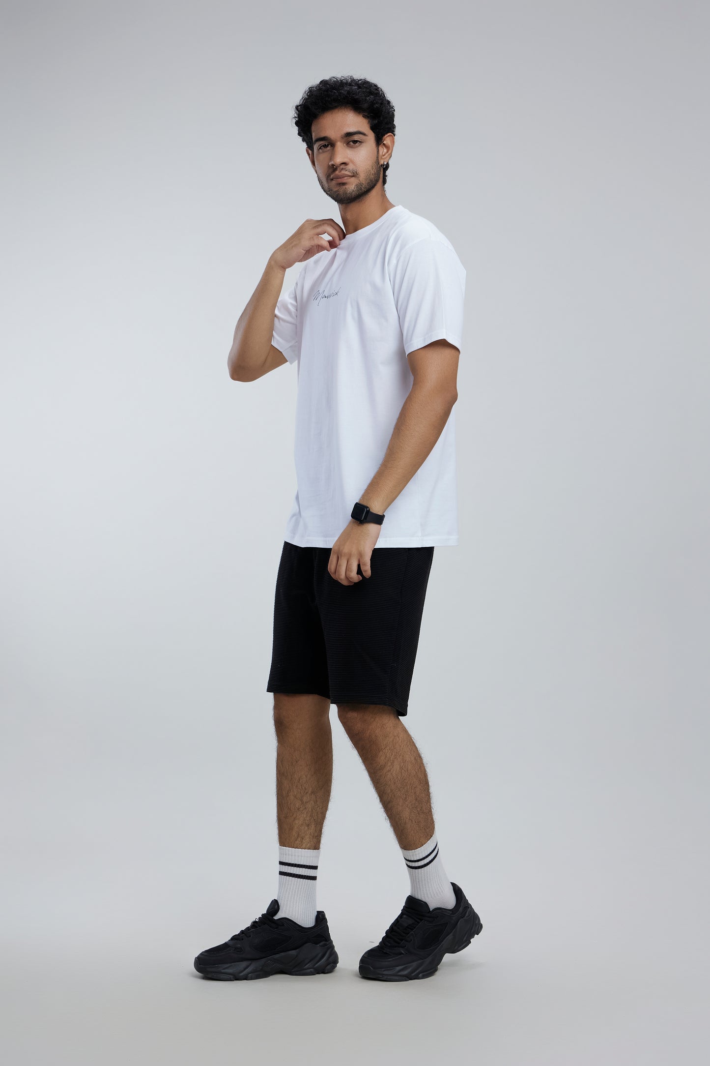Cotton round neck T-shirt