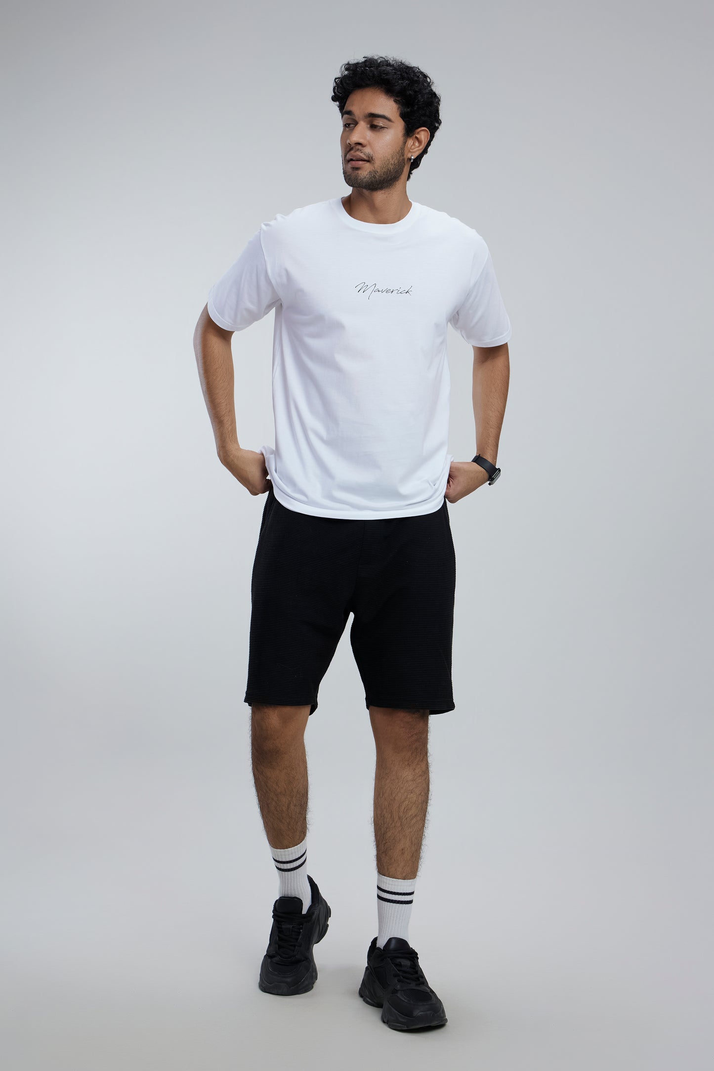 Cotton round neck T-shirt