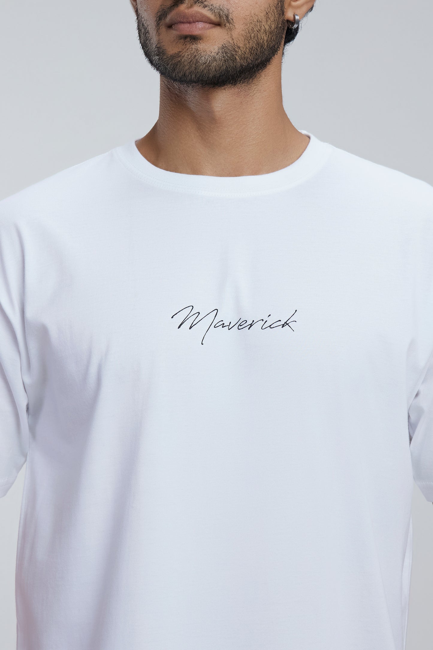 Cotton round neck T-shirt