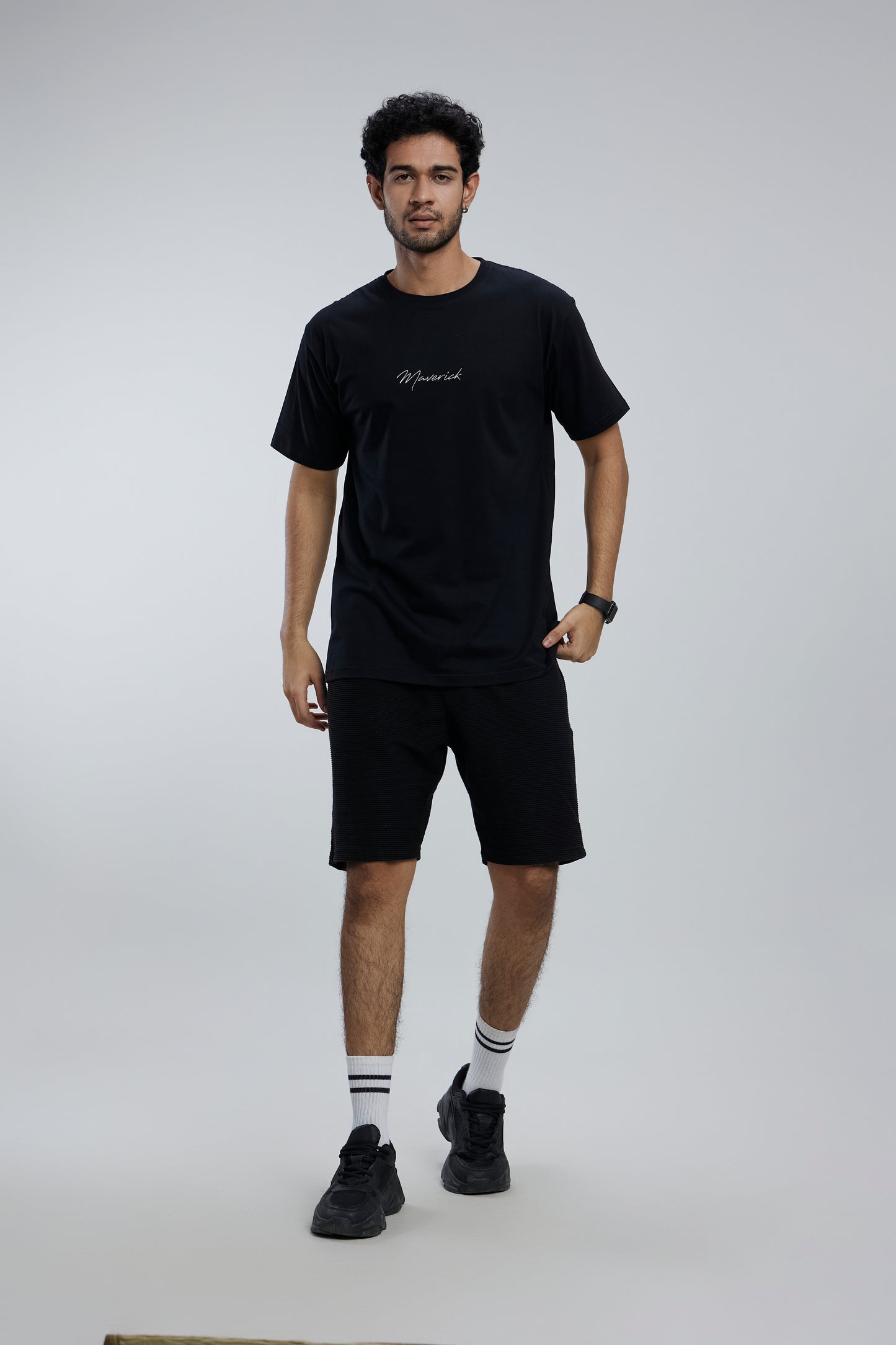 Cotton round neck T-shirt