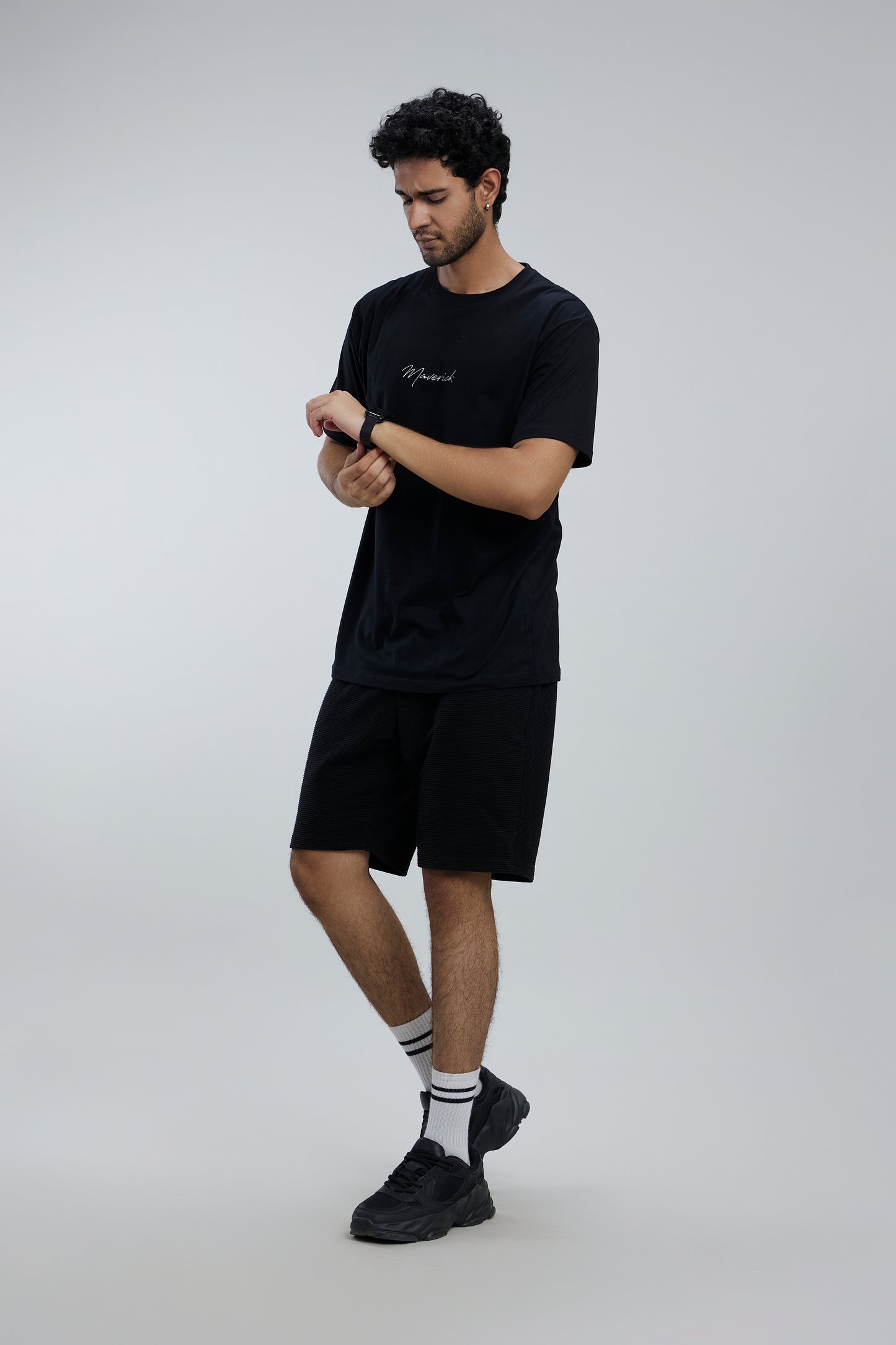 Cotton round neck T-shirt