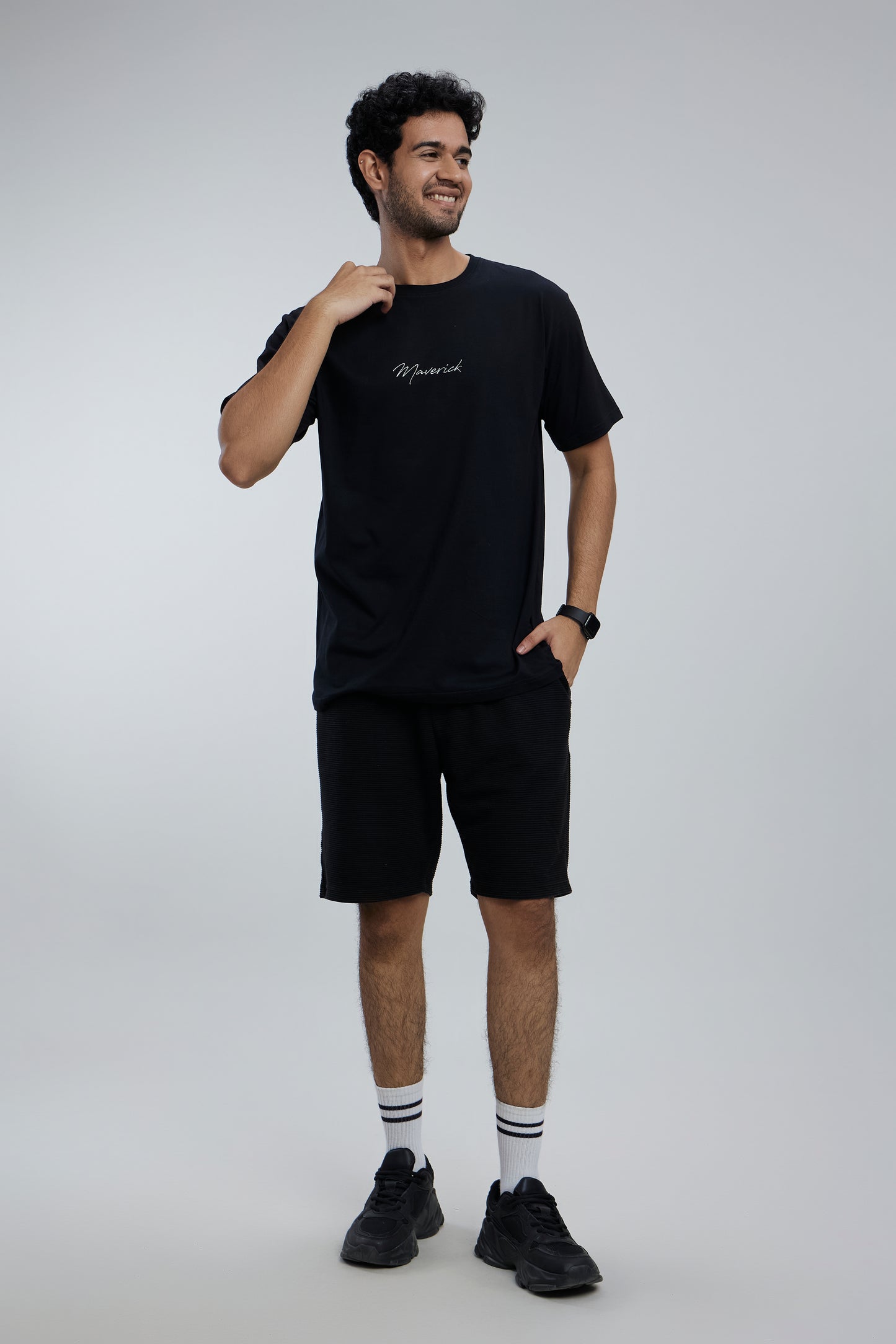 Cotton round neck T-shirt