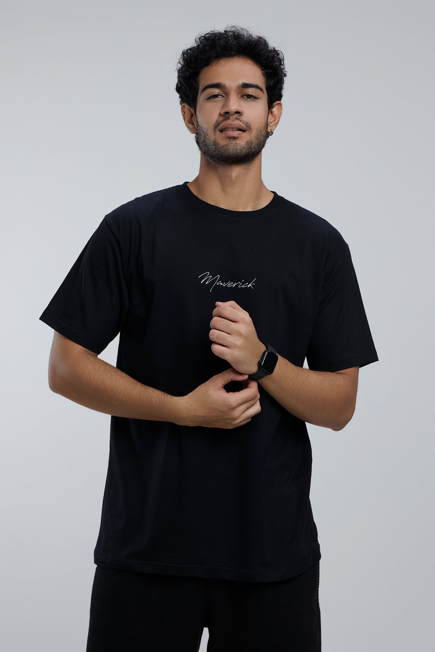 Cotton round neck T-shirt