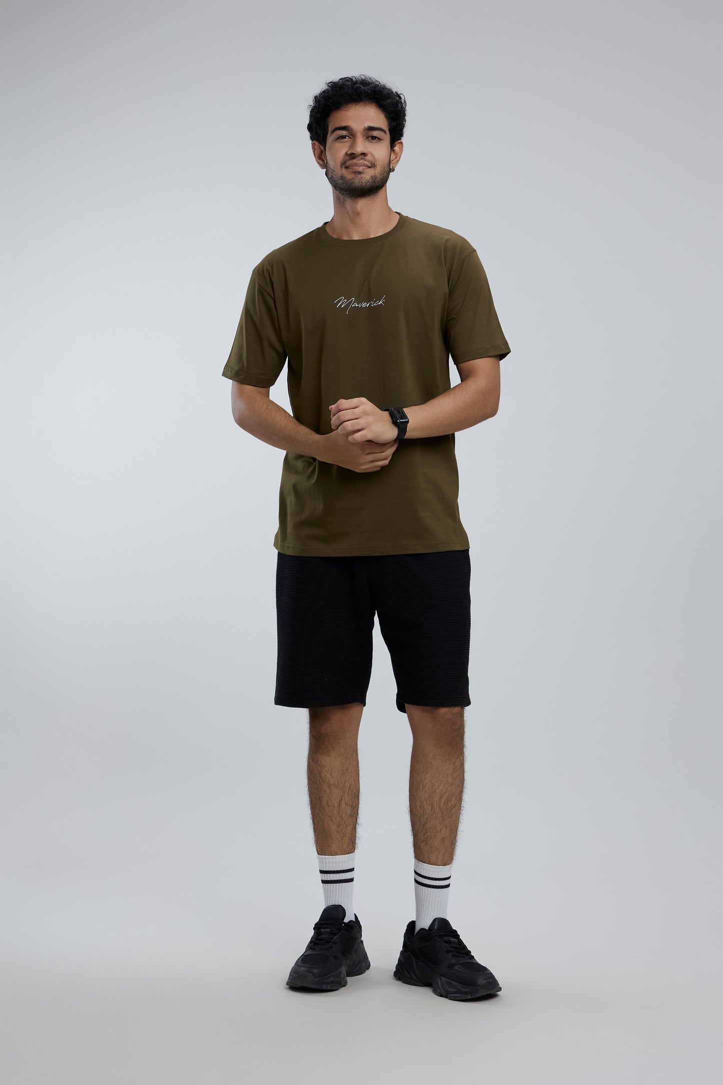 Cotton round neck T-shirt