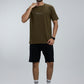 Cotton round neck T-shirt