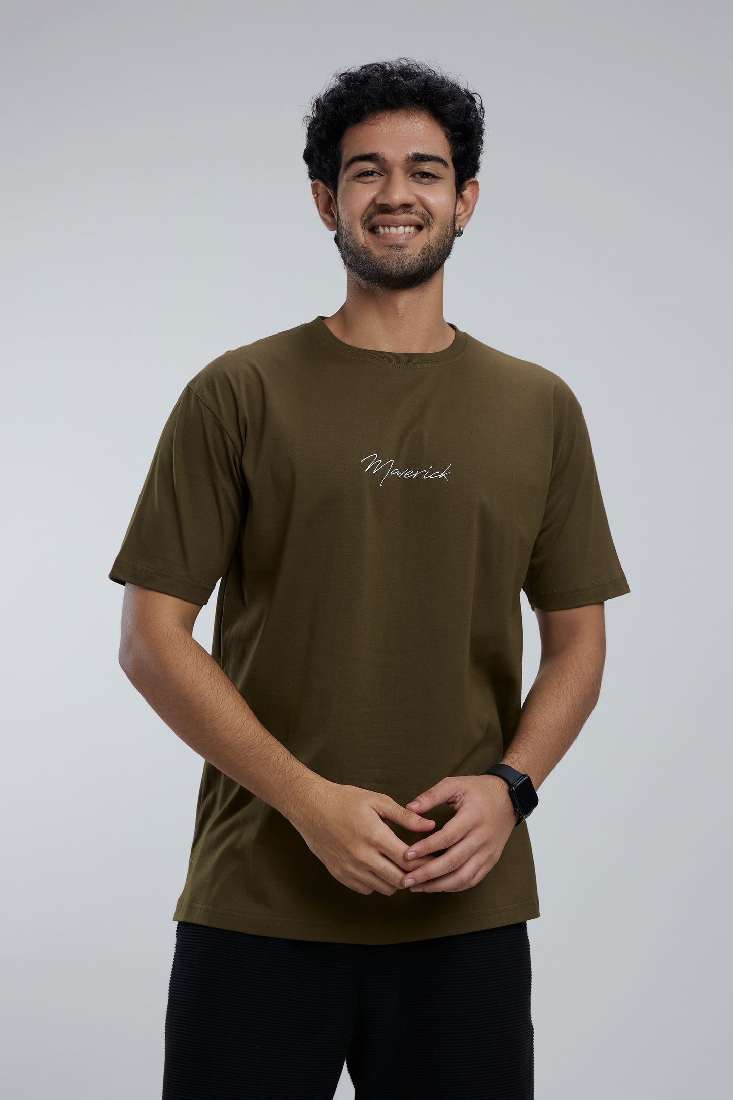 Cotton round neck T-shirt
