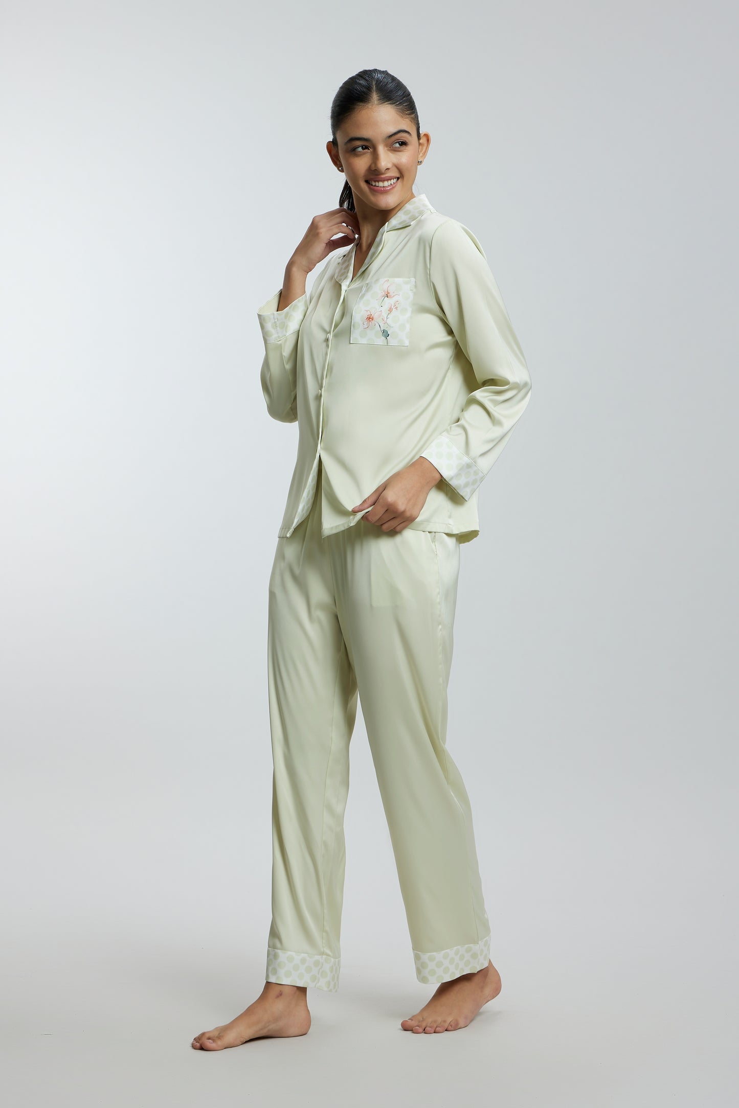 Fun Prints Satin Nightsuits