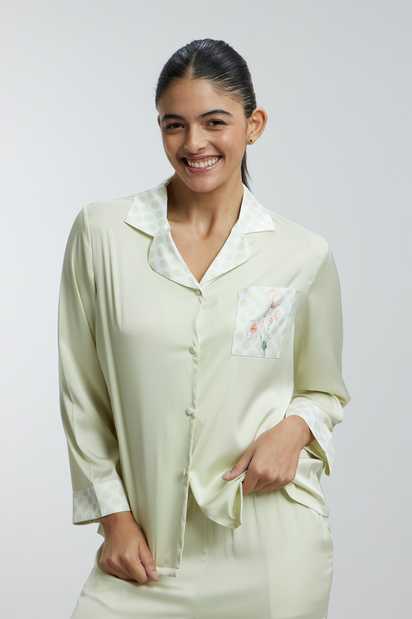Fun Prints Satin Nightsuits