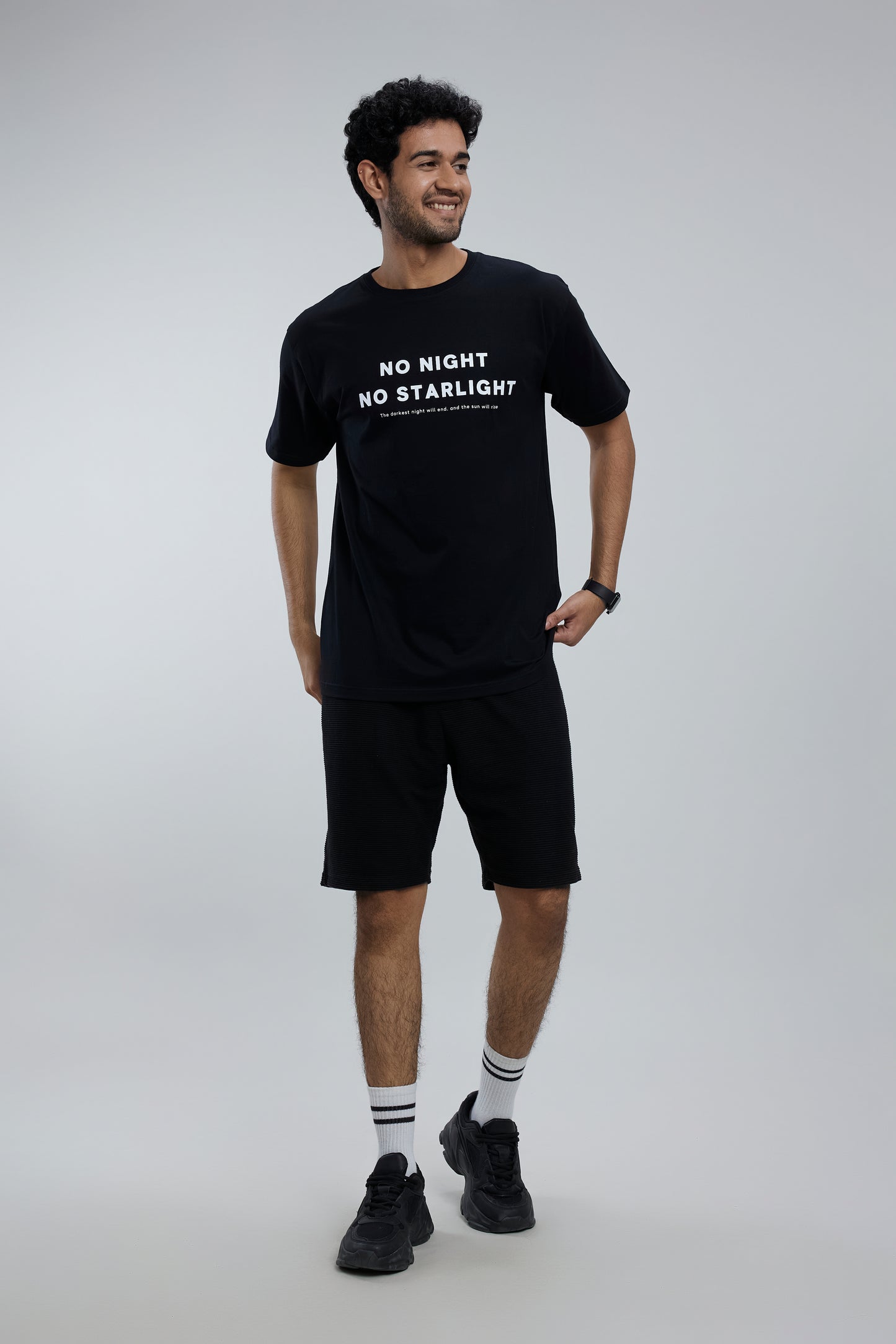 Cotton round neck T-shirt
