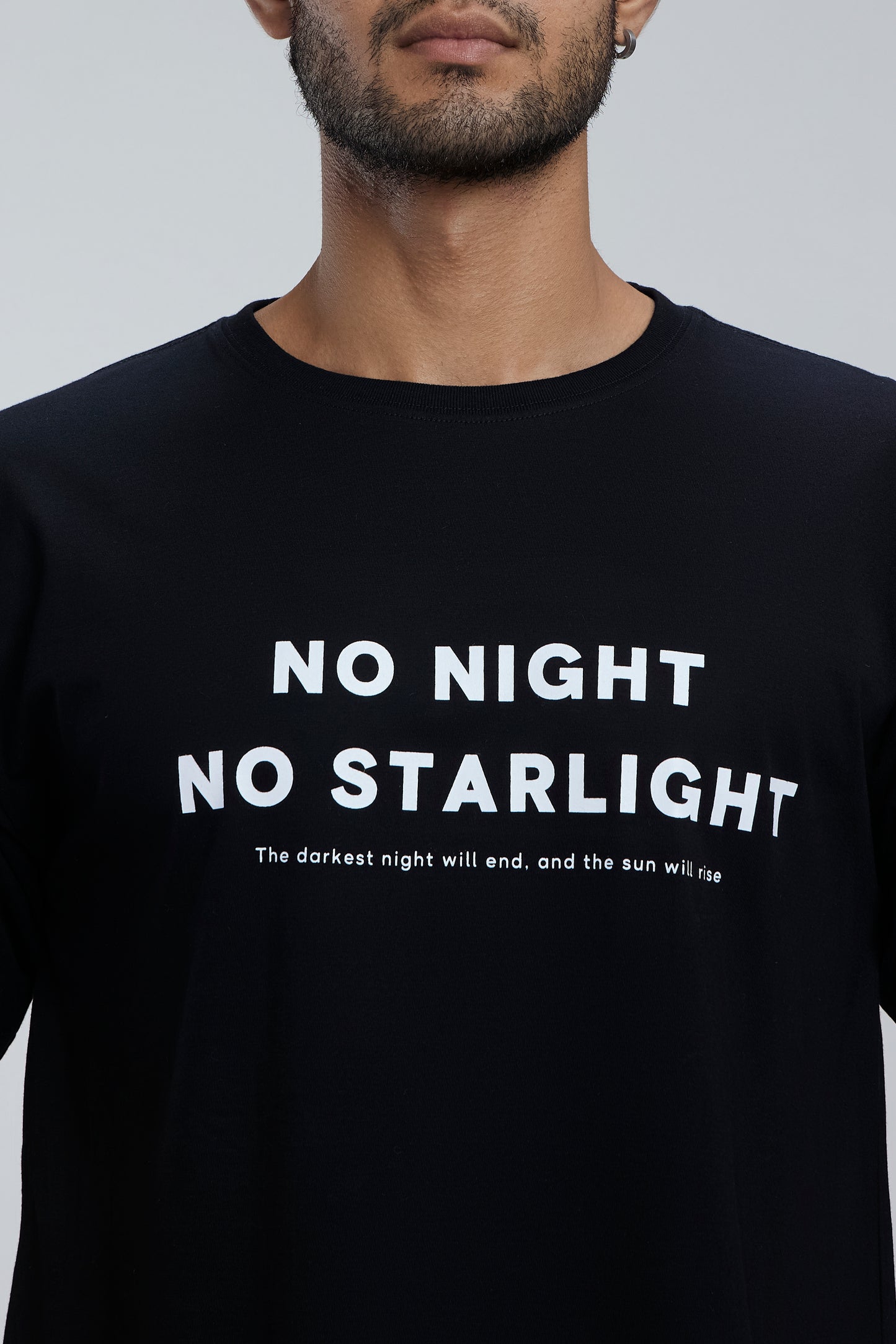Cotton round neck T-shirt
