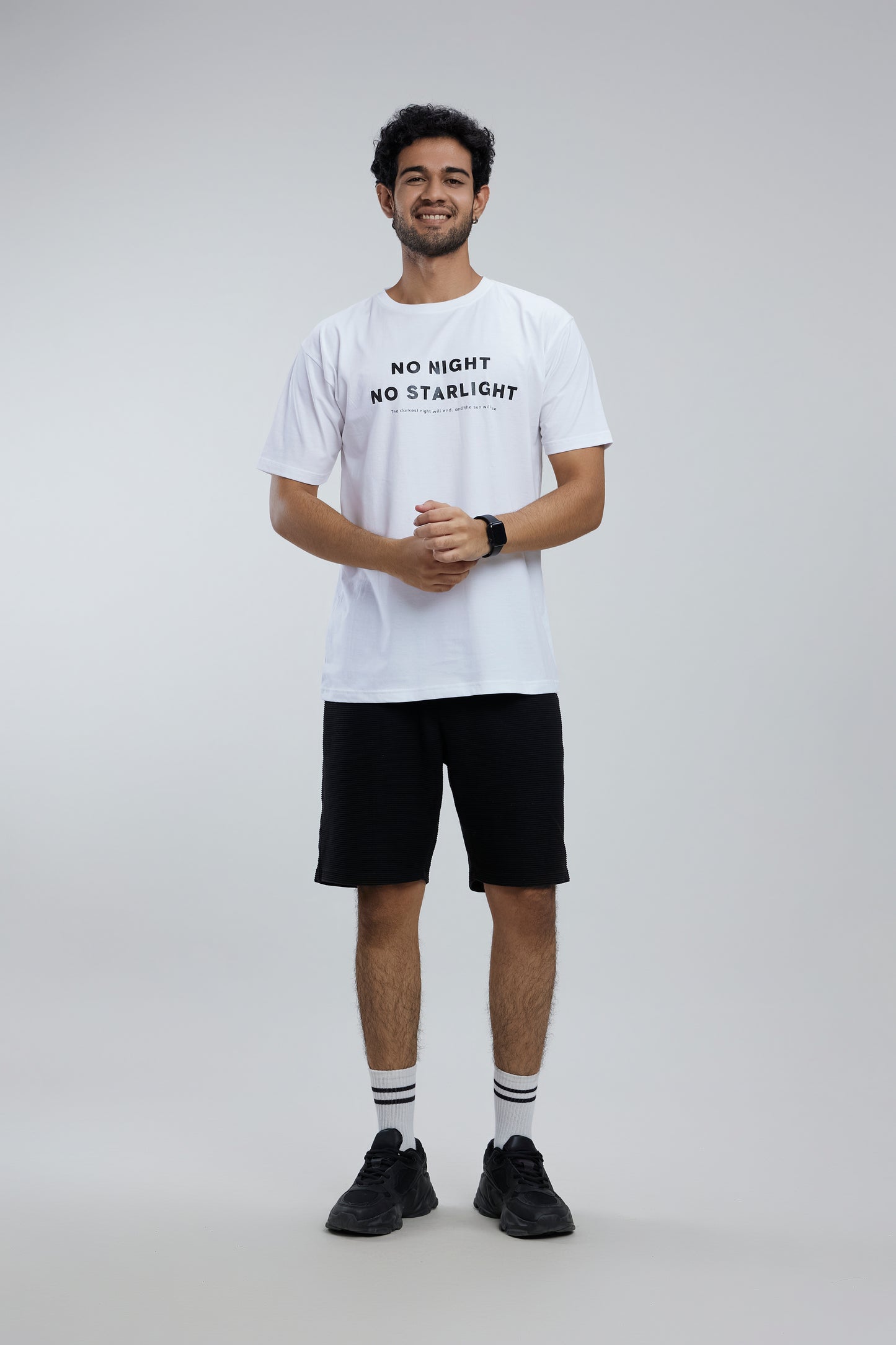 Cotton round neck T-shirt