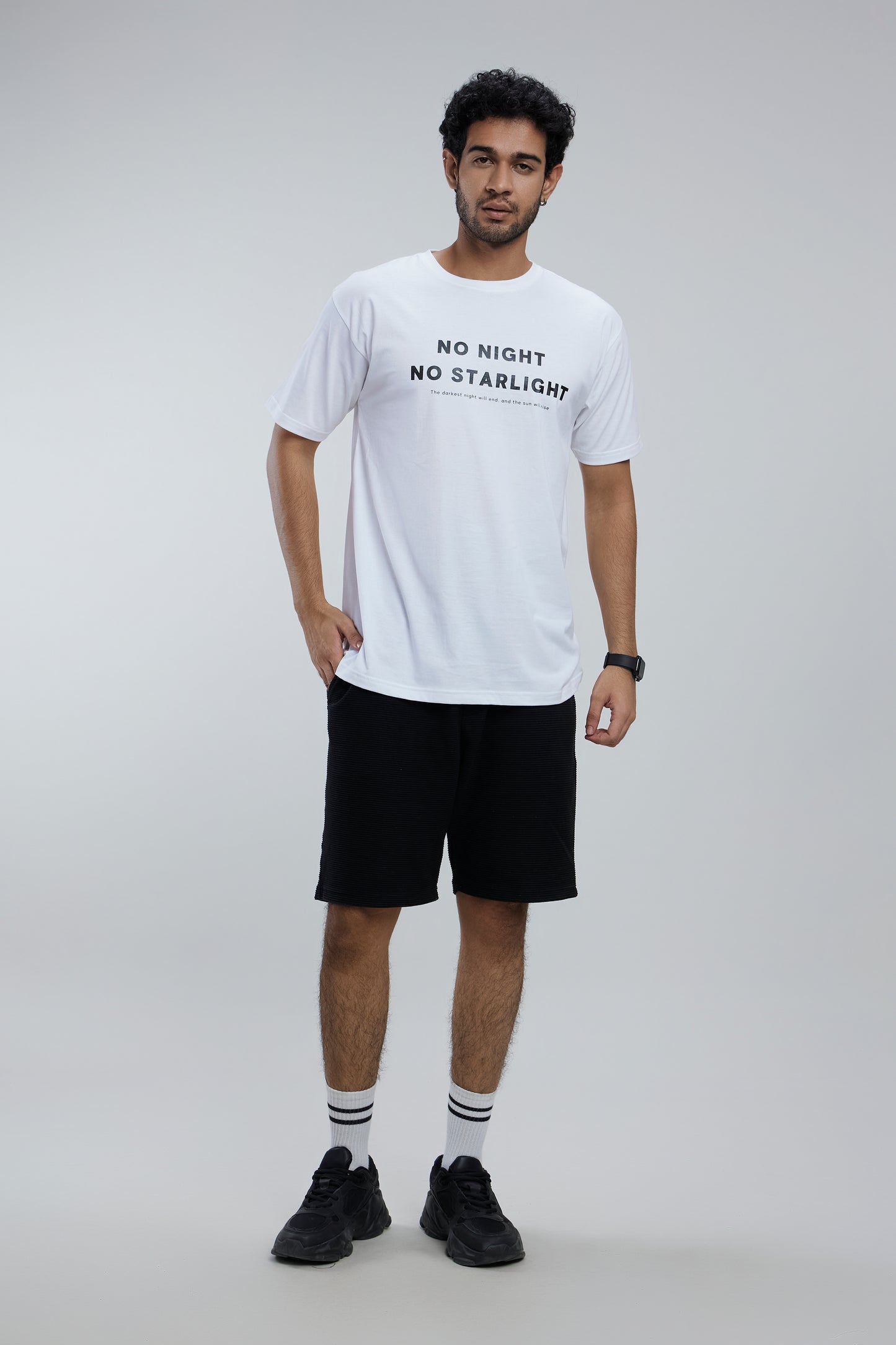 Cotton round neck T-shirt