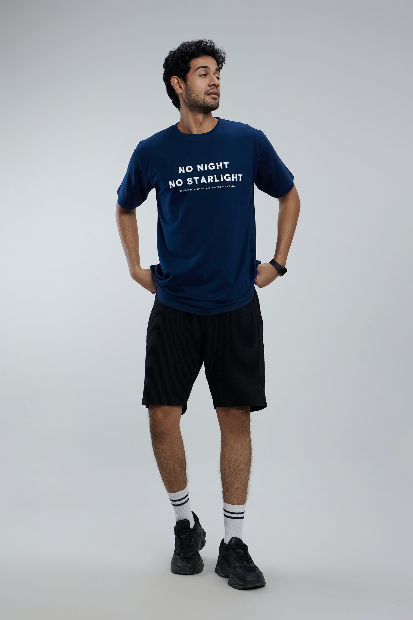 Cotton round neck T-shirt
