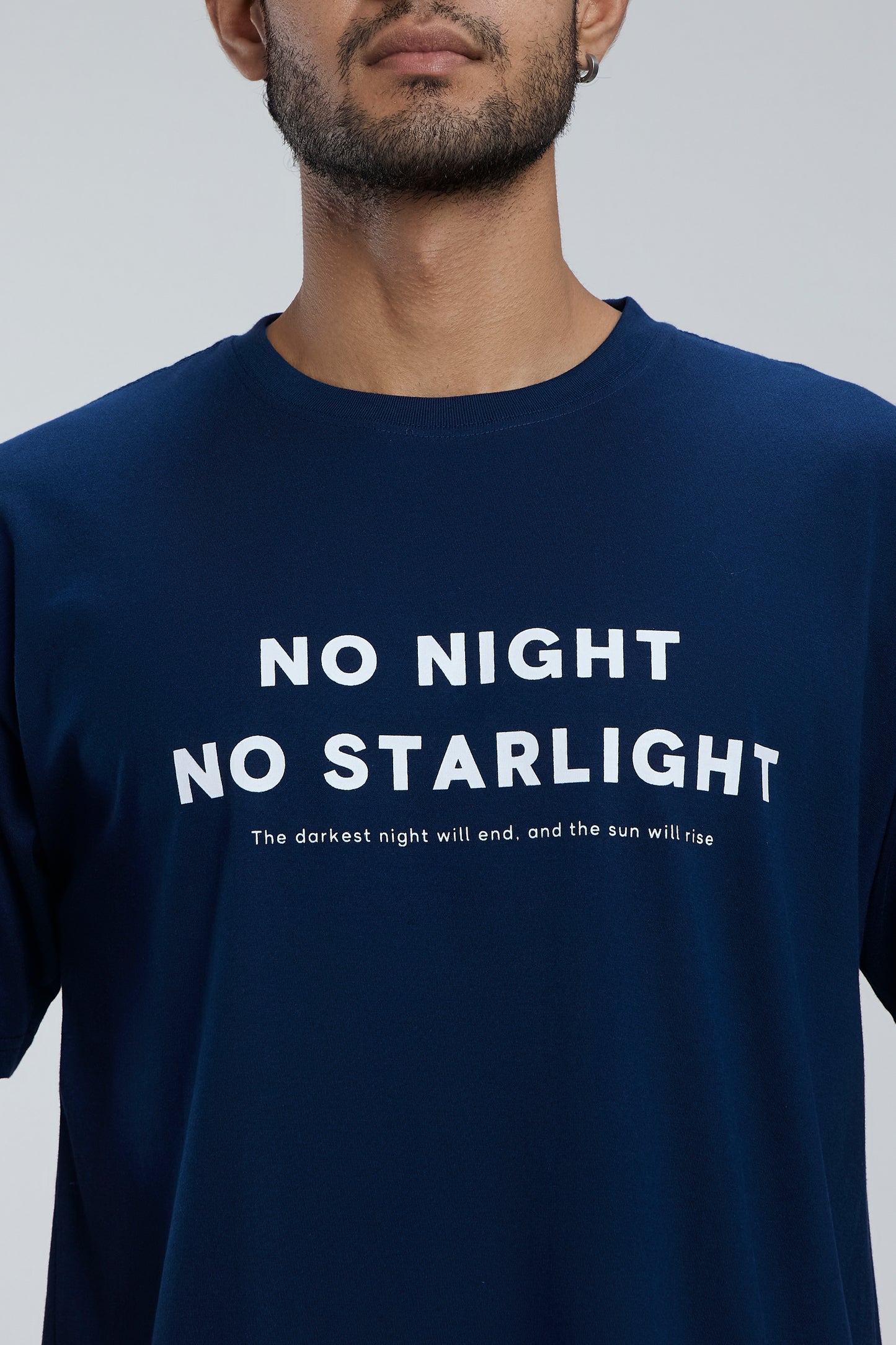 Cotton round neck T-shirt