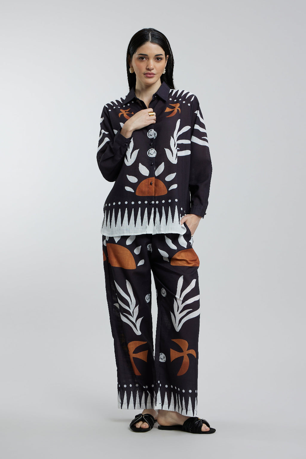 FUN LINEN CO-ORD SET