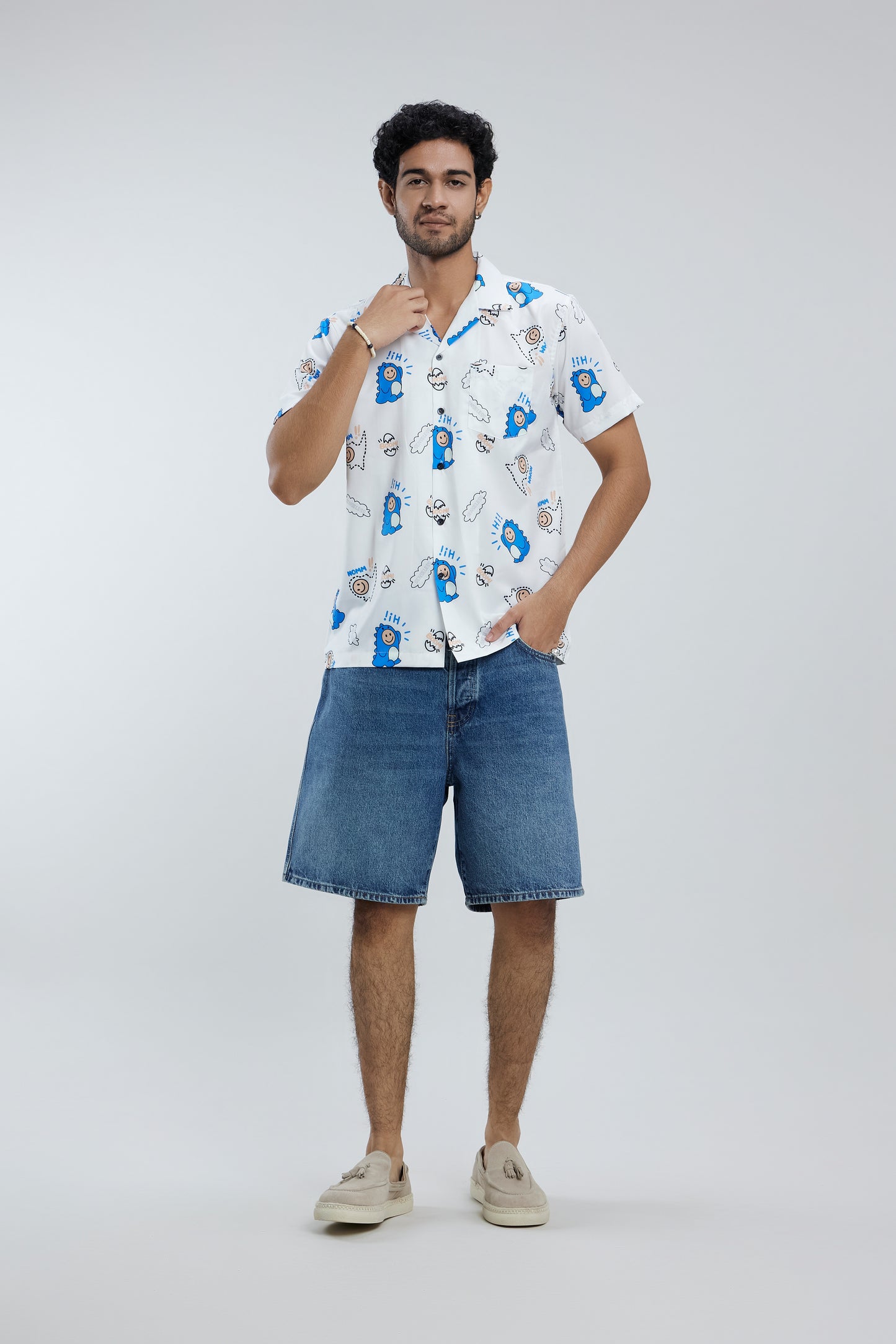 Fun men short sleeve shirt