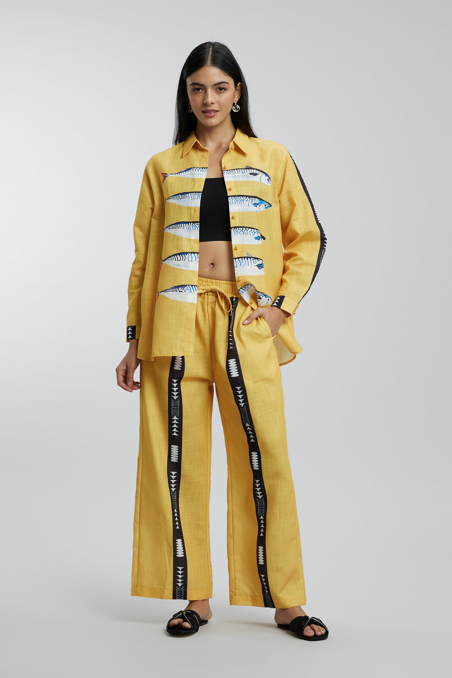 FUN LINEN CO-ORD SET