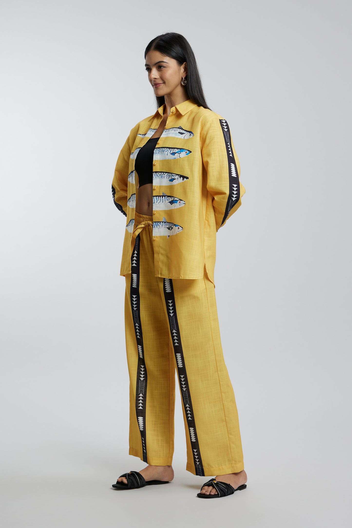 FUN LINEN CO-ORD SET
