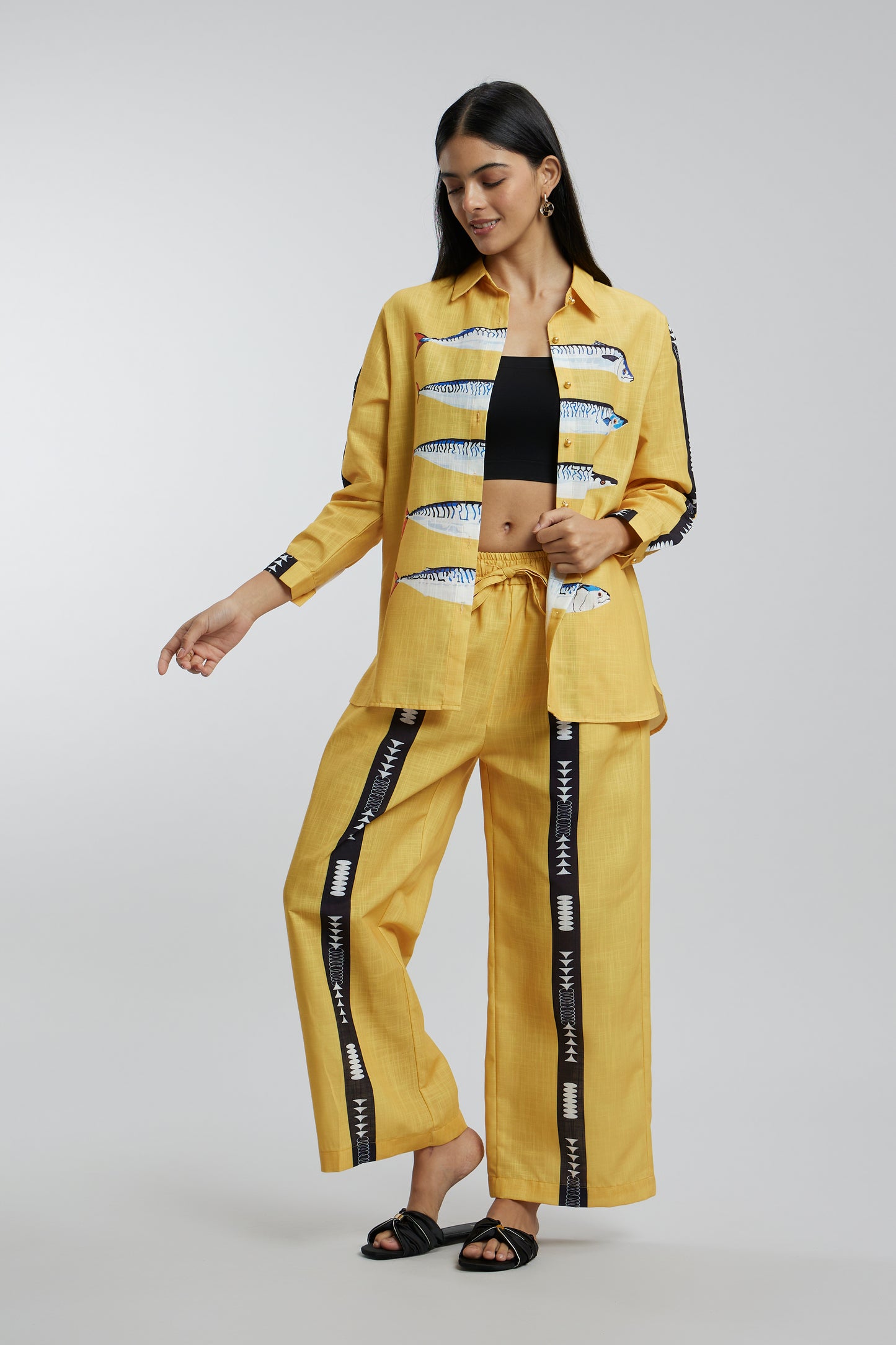 FUN LINEN CO-ORD SET