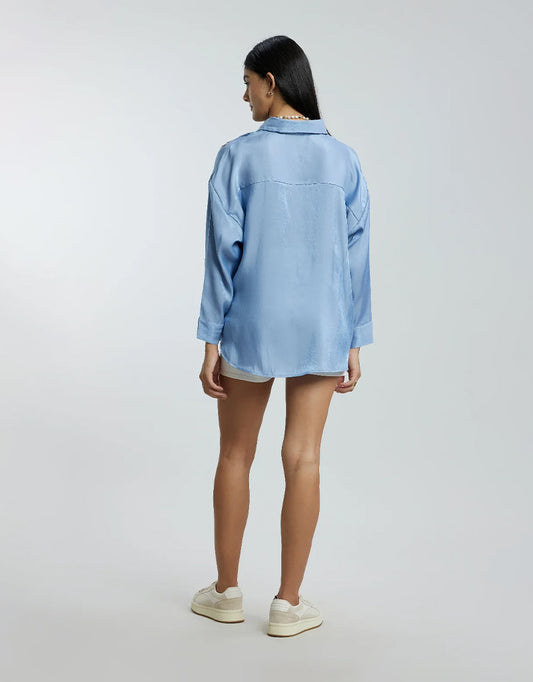 Hot Air Balloon Satin Shirt