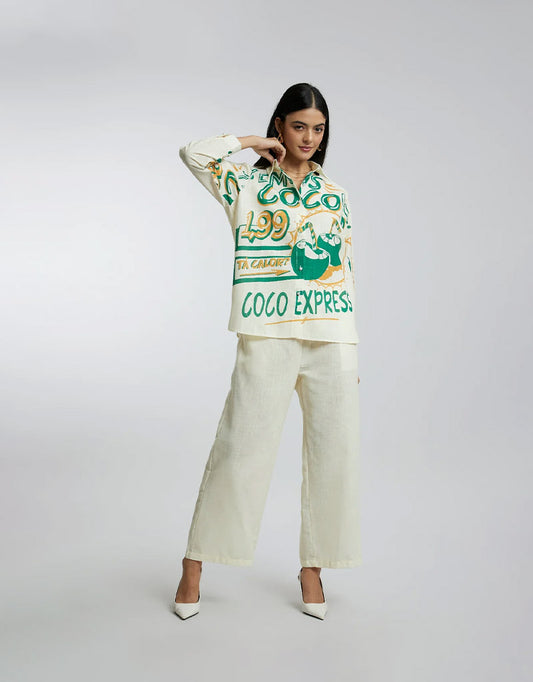 FUN LINEN CO-ORD SET