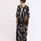 Sunset abstract kaftan