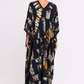 Sunset abstract kaftan