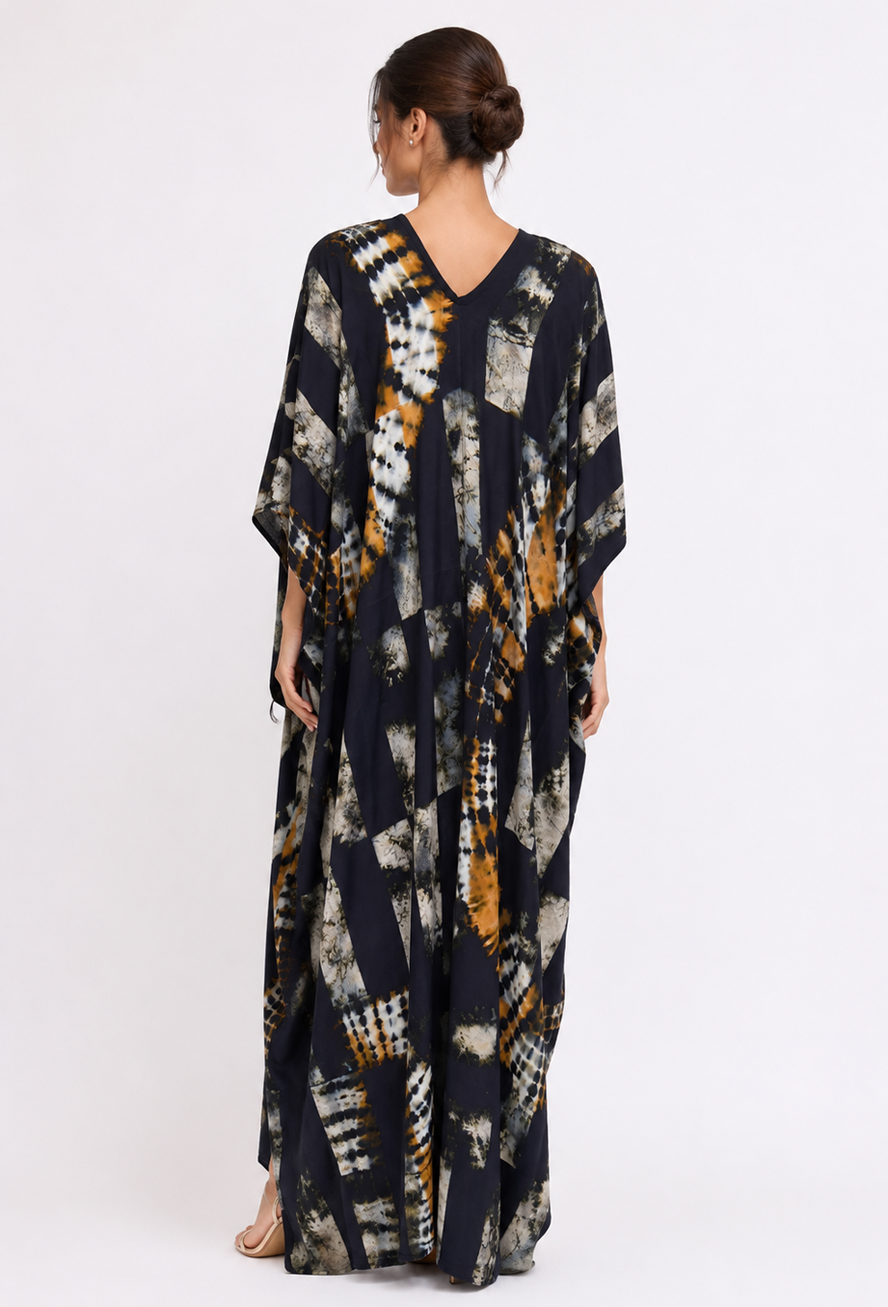 Sunset abstract kaftan