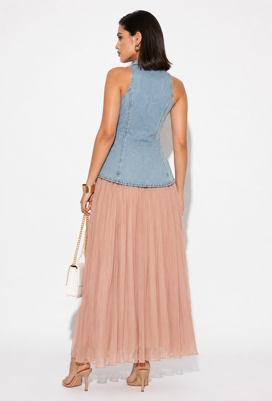 Denim Dreams & Blush Breeze Co-ord Sets