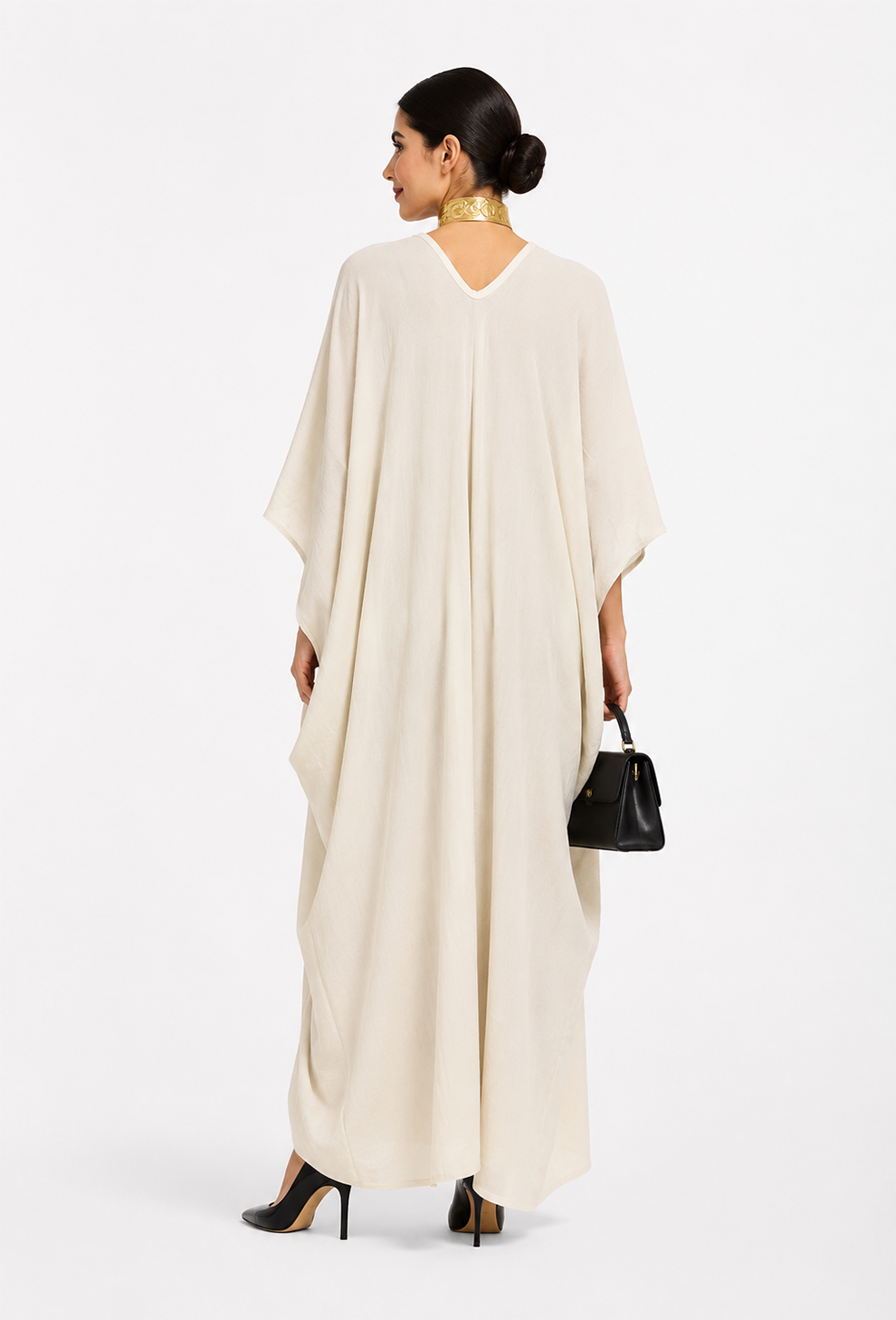 Noir Radiance Kaftan