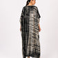 Noir Gold Panel Tie-Dye Luxe Kaftan