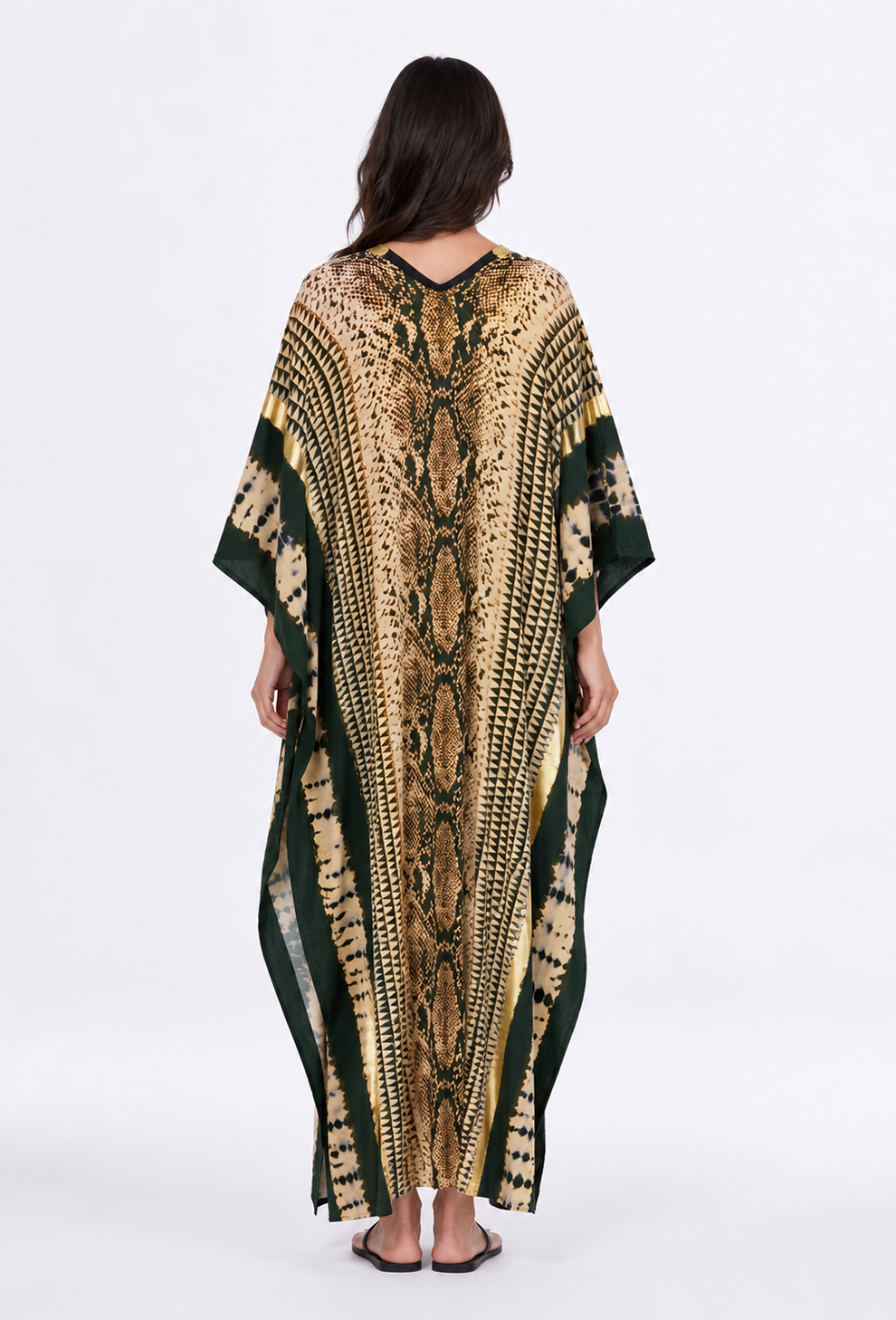 Golden Serpent Luxe Kaftan