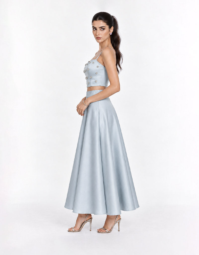 Skyfall Royale Satin Set
