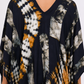 Sunset abstract kaftan